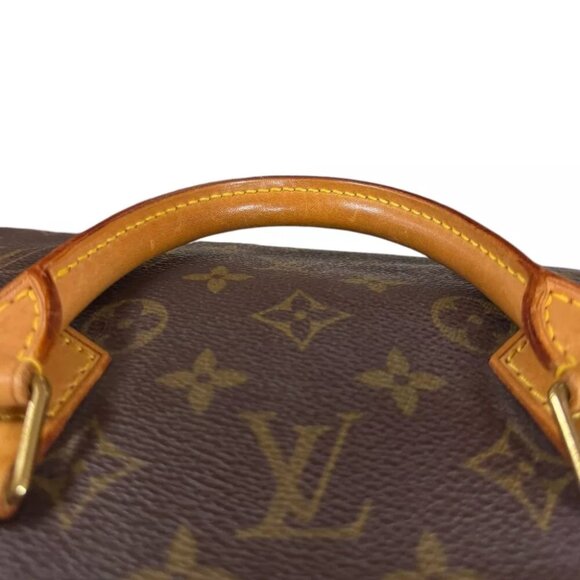 LOUIS VUITTON Handbag M41522 Monogram canvas Monogram Speedy 40 used - Picture 9 of 12
